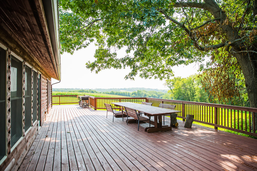 Main Lodge Patio at Black Bear Lodge North